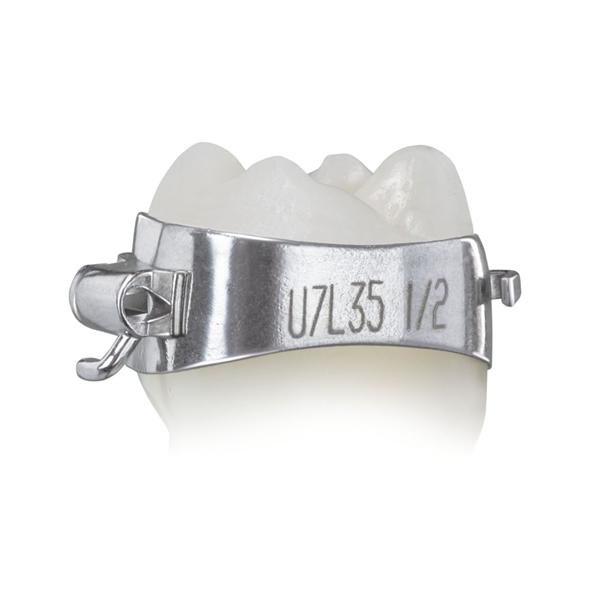 TruFit 2.0 Roth Prewelded Band & Buccal Tube Assembly .022" 34 UR6 w/ Clt 3/Pk