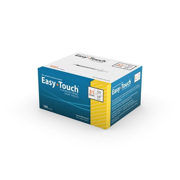 Syringe 31gx1/4" 0.5cc Non-Safety No Dead Space 100/Bx