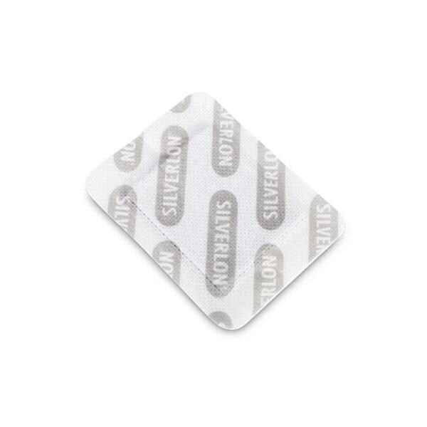 Silverlon Nylon Island Dressing 3x4" Multi-Layer Sterile Rectangle Adhs NAdh