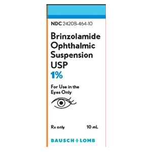 Brinzolamide Ophthalmic Solution 1% Bottle 10mL Each