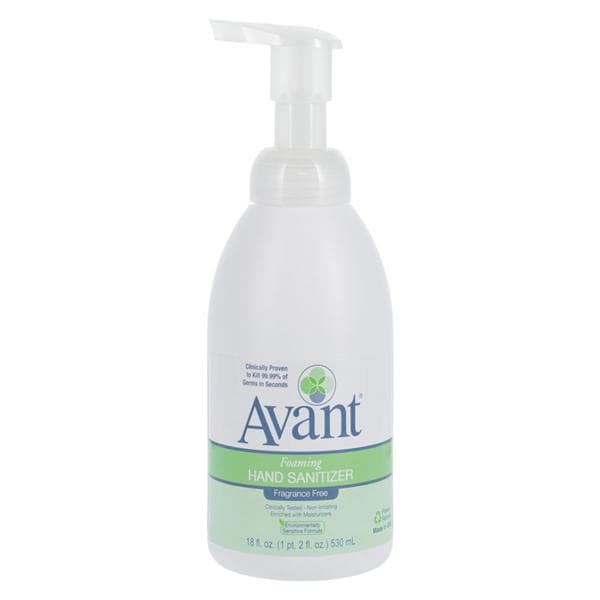 Avant Foam Hand Sanitizer 18 oz 62% Ethyl Alcohol With Natural Al...