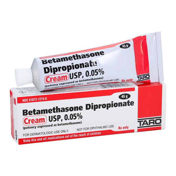 Betamethasone Dipropionate Topical Cream 0.05% Tube 45gm Each