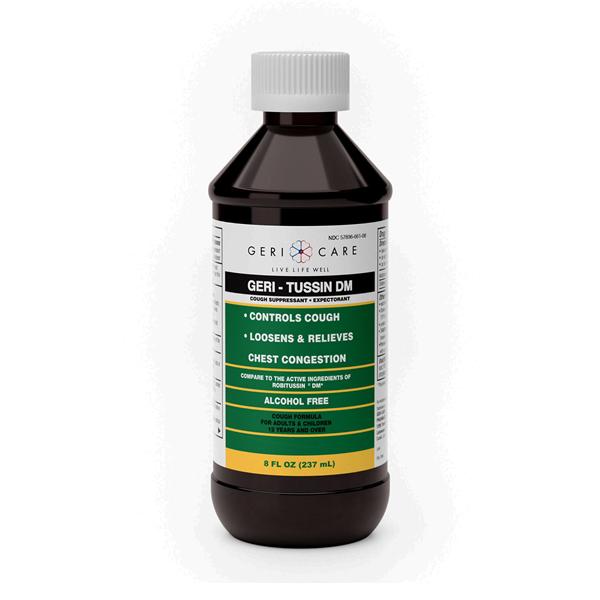 Guaifenesin DM 100/10mg/5mL 8oz Bottle 8oz/Bt