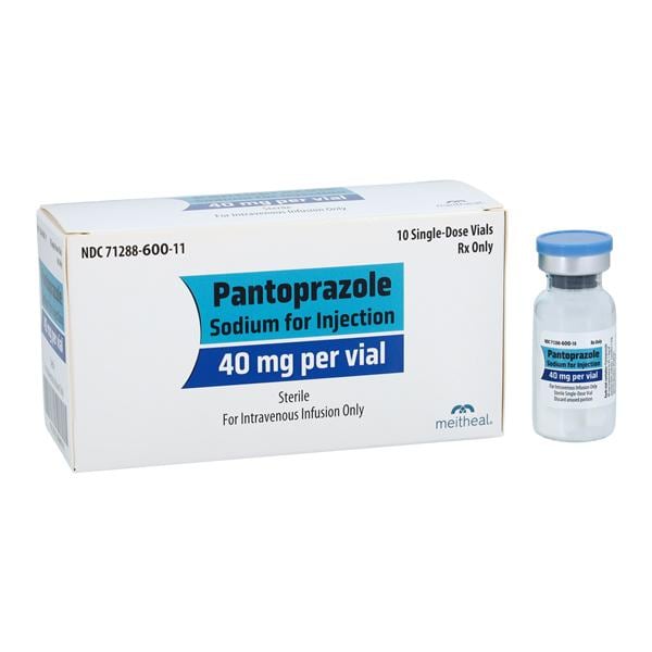 Pantoprazole Sodium Injection 40mg/vl SDV 10/Package