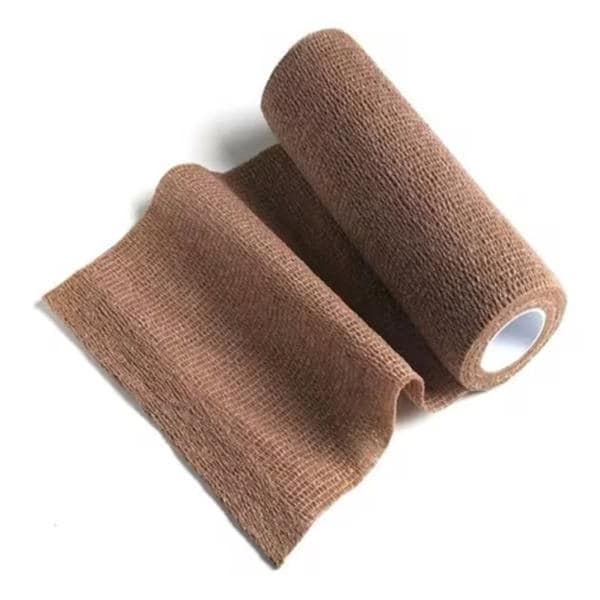 Cohesive Bandage Fabric 6"x5yd Tan Sterile Ea, 36 EA/CA