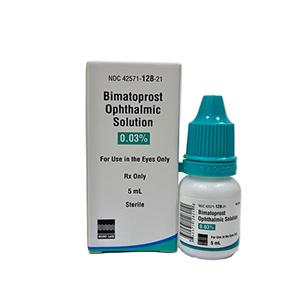Bimatoprost Ophthalmic Solution 0.03% Bottle 5mL Each