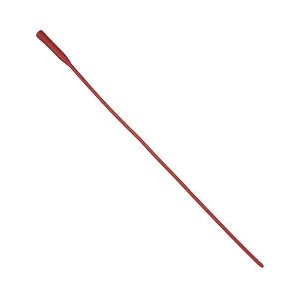 TruCath Intermittent Catheter Red Rubber Latex 8Fr