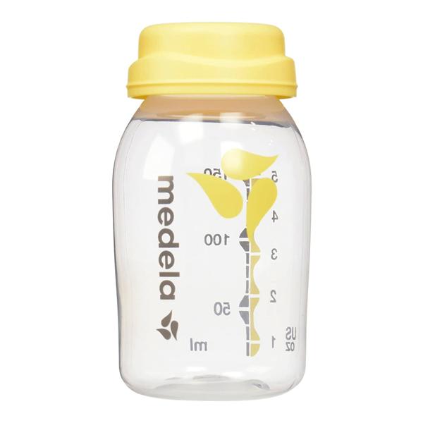 Breast Milk Bottle Plastic Clear 150mL 100/Ca
