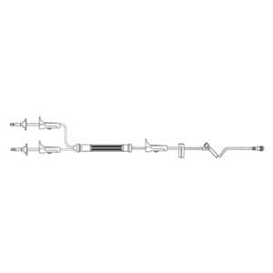 SafeLine IV Administration Set Needleless Y-Type: Safeline Split...