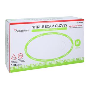 Esteem Stretchy III Nitrile Exam Gloves Medium Teal Blue Non-Sterile