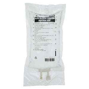 IV Injection Solution Sodium Chloride 0.9% 1000mL Viaflo USP DEHP...