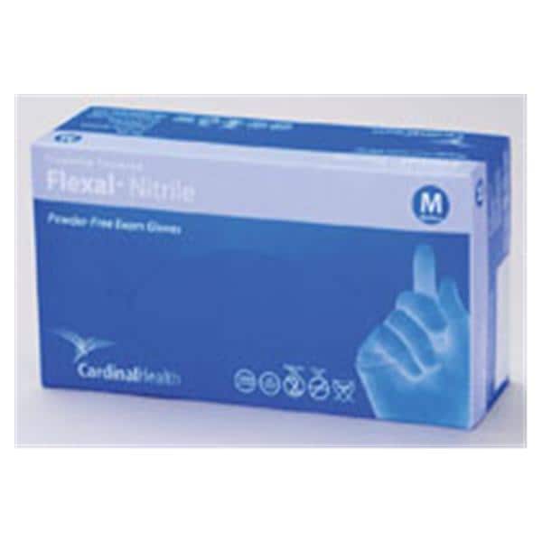Flexal Nitrile Exam Gloves X-Small Cornflower Blue Non-Sterile, 10 BX/CA