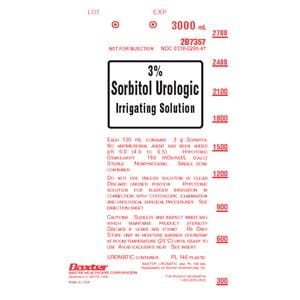 Viaflex IV Injection Solution Sorbitol 3% 3000mL Viaflex Uromatic...
