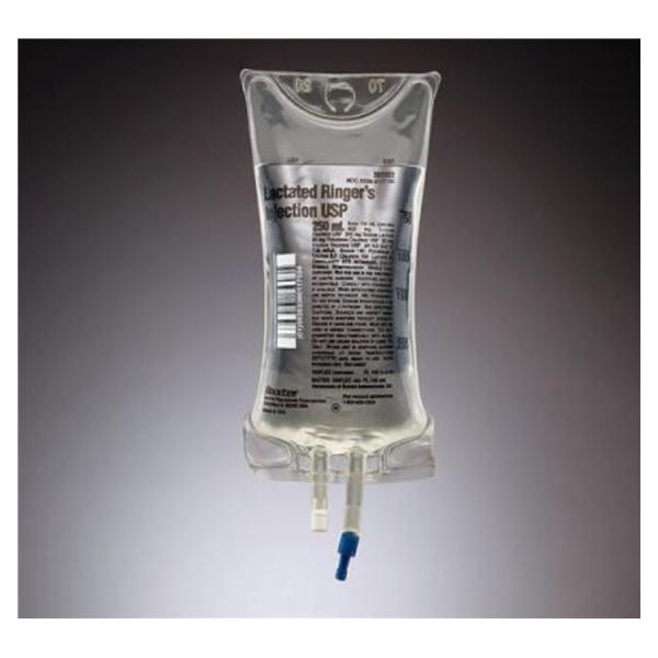 Viaflex IV Injection Solution Lactated Ringers 250mL Plastic Container Ea, 36 EA/CA