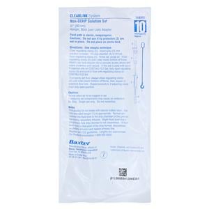 IV Administration Set 10 Drops/mL 37" Male Luer Lock Adapter Seco...