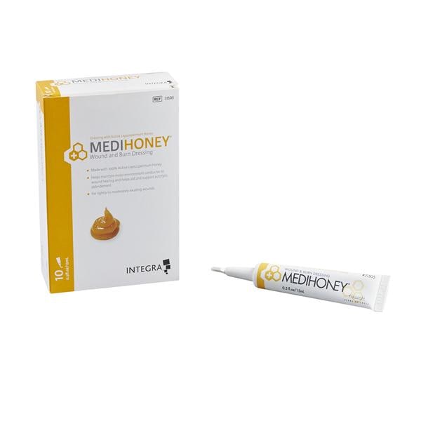 MediHoney Active Leptospermum Honey Wound Paste 15mL Sterile Yellow