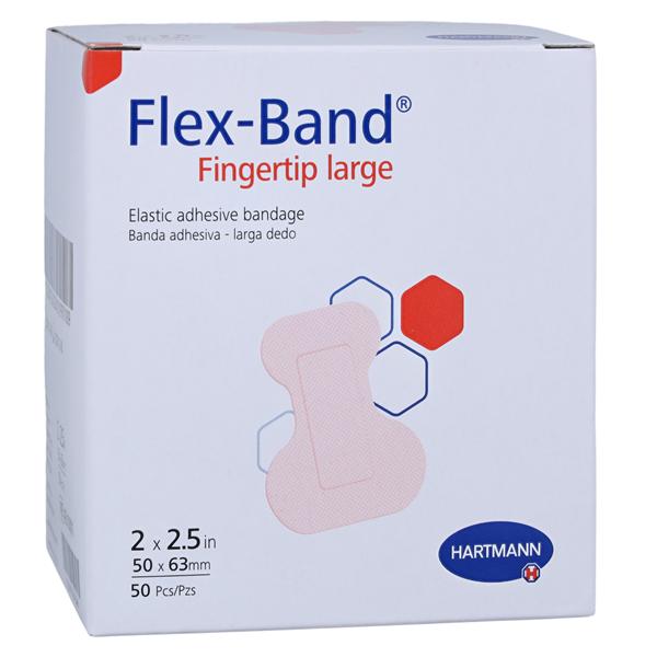 Flex-Band Adhesive Bandage Fabric 2x2.5" Flesh Sterile 50/Box, 24...
