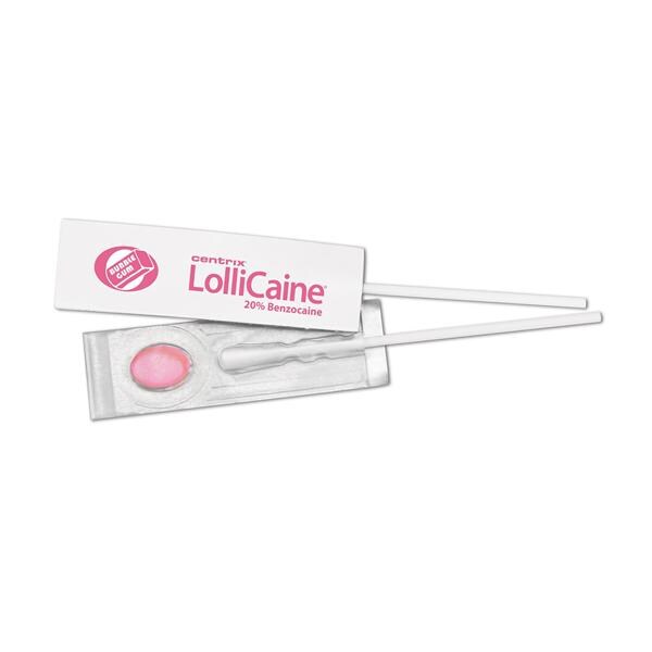 Lollicaine Topical Anesthetic Gel Bubble Gum Unit Dose 120/Pk