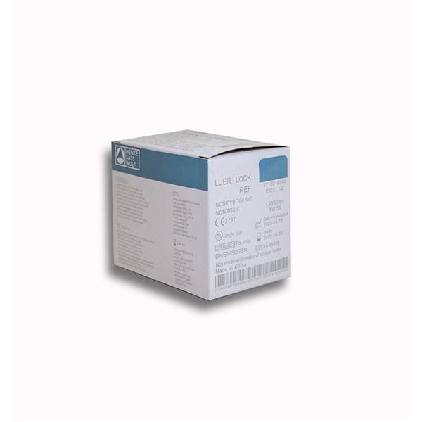 Needle HSW Fine-Ject 15g 1-1/2" Hypodermic Conventional 100/Box
