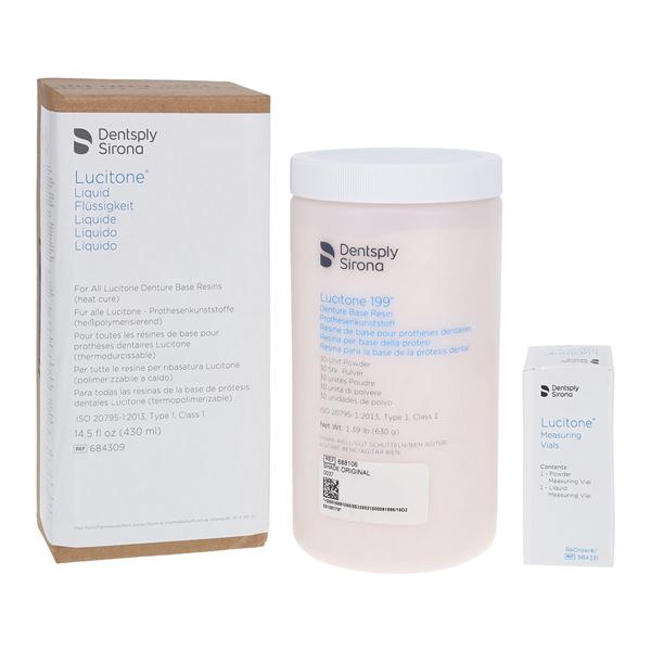 Lucitone 199 Denture Resin Acrylic Base Original Ea