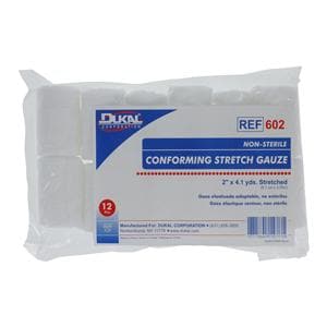Conforming Bandage Gauze 2"x4.1yd Non-Sterile 12/Bag, 8 BG/CA