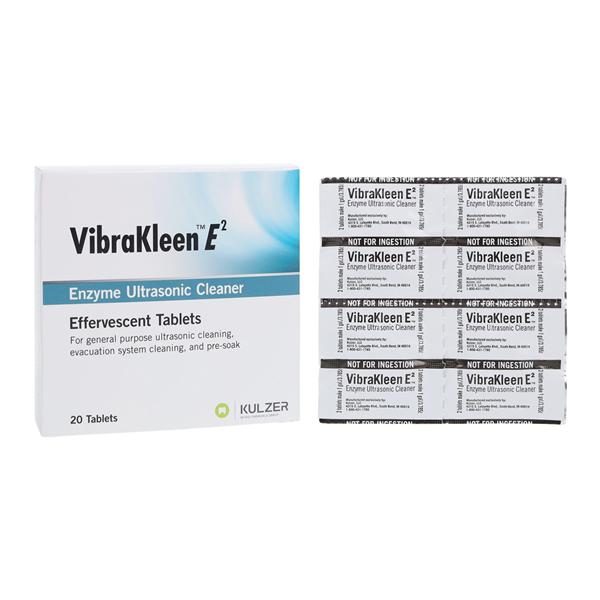 Vibrakleen E2 Ultrasonic Cleaner Individual Packaging 20/Package,...