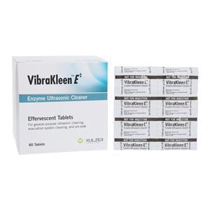 Vibrakleen E2 Ultrasonic Cleaner Tablets Individual Packaging 80/...
