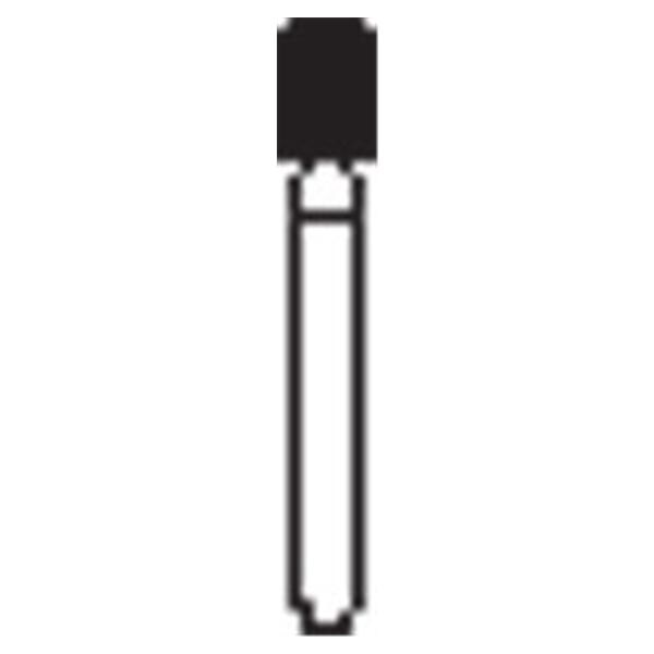 NeoDiamond Diamond Bur Friction Grip 2525M Medium 25/Pk