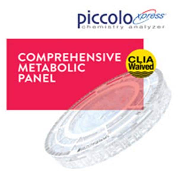 Piccolo Xpress Comprehensive Metabolic Panel Reagent Disc CLIA Wa...