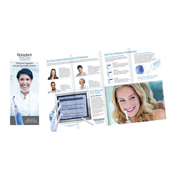 Rotadent ProCare® Patient Brochure With English Language 25/Pk