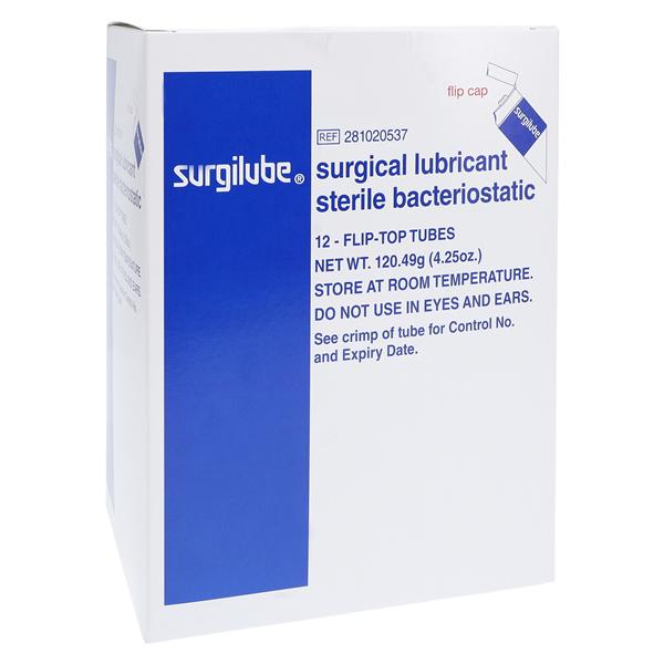 Surgilube Lubricating Jelly 4.25oz Flip Top Bottle 12/Box, 6 BX/C...