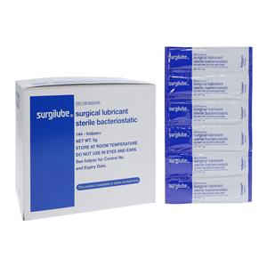 Surgilube Lubricating Jelly 5gm Foil Packet 144/Box, 6 BX/CA