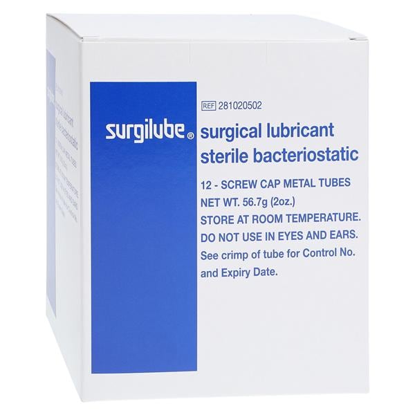 Surgilube Lubricating Jelly 2oz Screw-Top 12/Box, 12 BX/CA