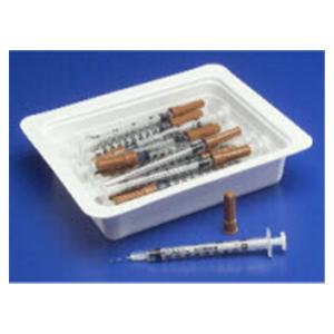 Monoject Allergy Syringe/Needle 28gx1/2" 1cc Conventional Low Dead Space 25/Bx, 40 BX/CA