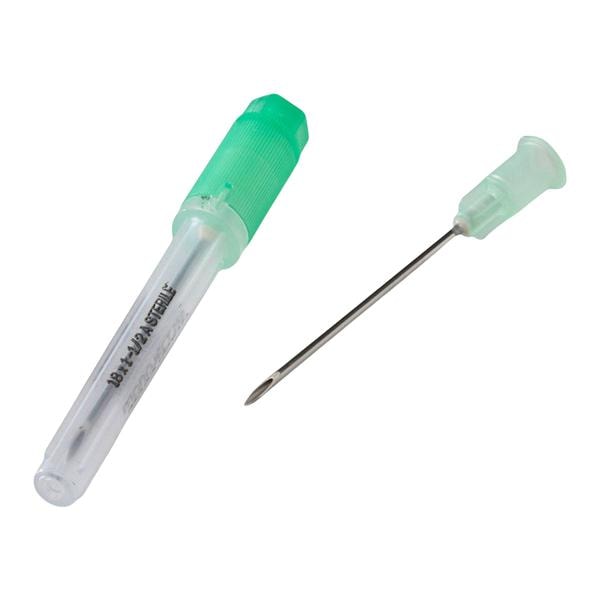 Needle Monoject 25g 1-1/2" Hypodermic Non-Coring Regular Tri-Beve...