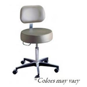 Century Series Stool Exam Dove Casters Adjustable Backrest 5 Leg Ea