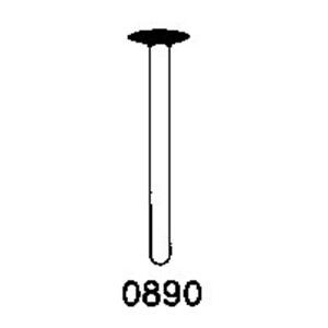 Robot Diamond Bur Friction Grip Regular 304/050 6/Pk