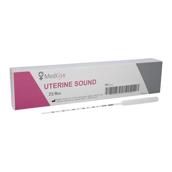 Uterine Sound 10" Plastic Sterile Disposable 25/Bx