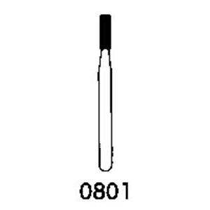 Robot Diamond Bur Friction Grip Regular 109/013 6/Pk