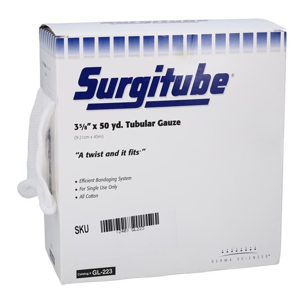 Surgitube Gauze Bandage Cotton 3.63"x50yd White Non-Sterile Each