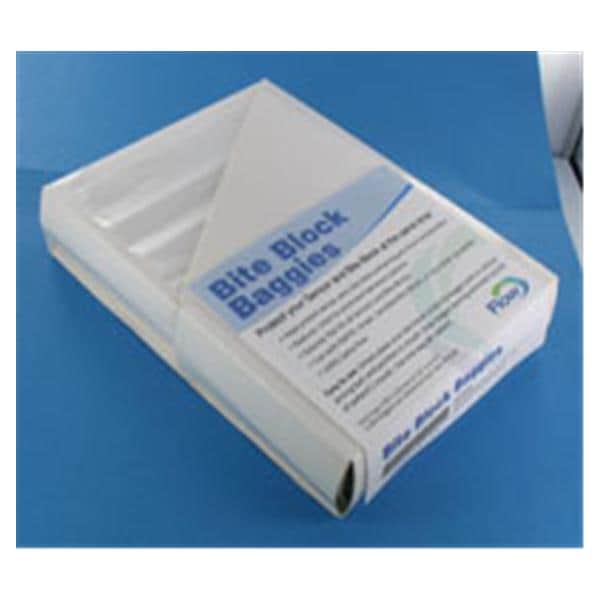 Flow Dental Bite Block Baggies 3.14 in x 4.72 in 500/Box