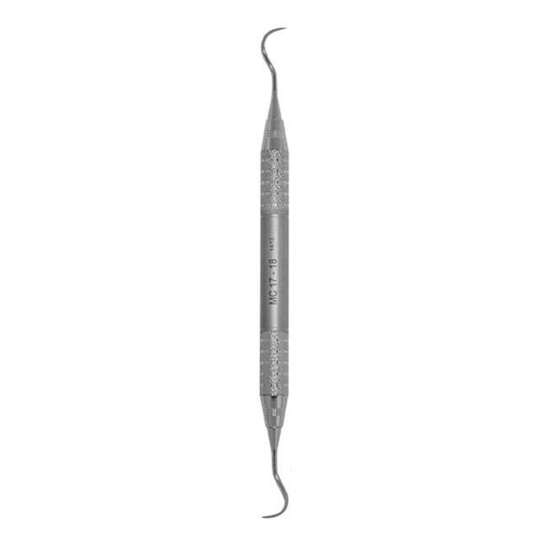 Curette McCall Double End Size 17/18 Life Steel Stainless Steel Ea