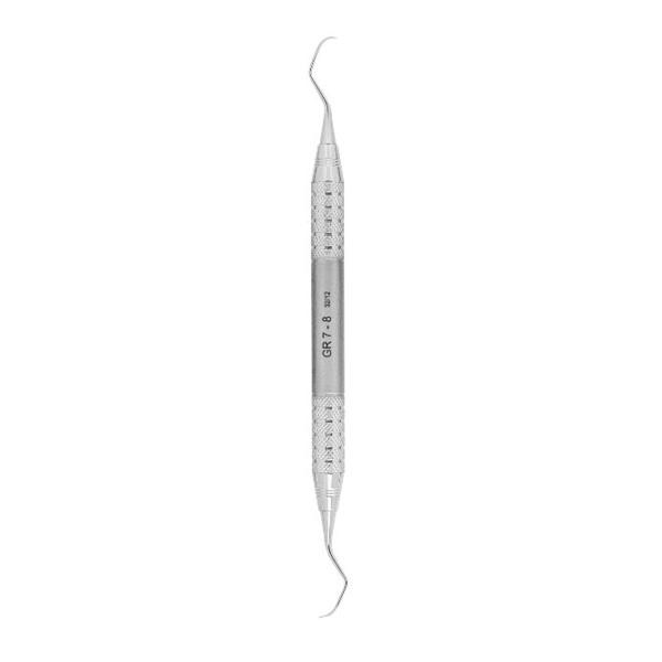 Curette Gracey Double End Size 7/8 Life Steel Stainless Steel Ea