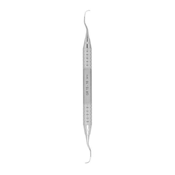 Curette Gracey Double End Size 15/16 Life Steel Stainless Steel Ea