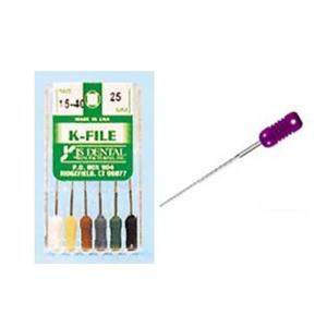 K-File 31 mm Size 35 Stainless Steel 0.02 6/Pk