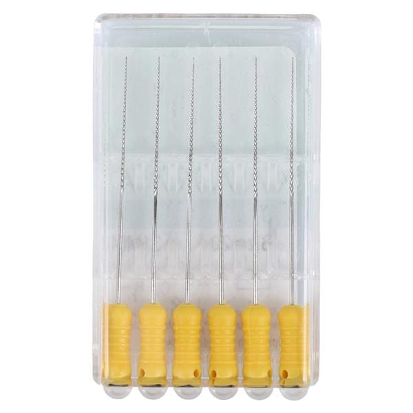 K-File 31 mm Size 20 Stainless Steel Yellow 0.02 6/Pk