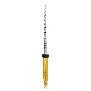 Channels PT NiTi Rotary File 31 mm Size 50 Nickel Titanium Yellow 6/Bx