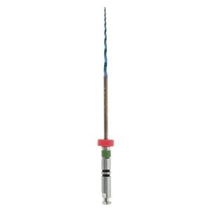 Channels Flex Rotary File 31 mm Size #35 Nickel Titanium Green 0.04 4/PK