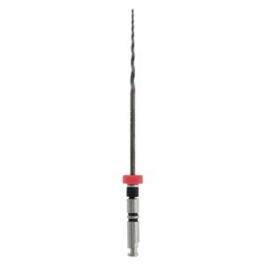 Channels Flex Rotary File 31 mm Size #40 Nickel Titanium Black 0.04 4/Pk