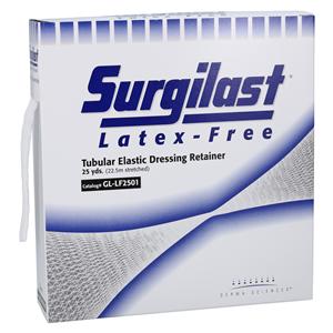 Surgilast Tubular Bandage Elastic Net 5.63"x25yd White 1/Bx